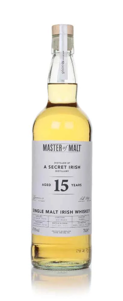 A Secret Irish Distillery 15 Year Old 2003 (Private Label) | 700ML - Whiskey