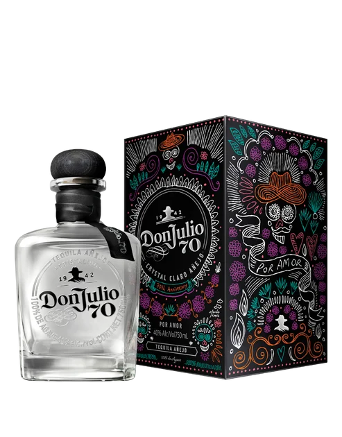 Don Julio 70 Día de Muertos Edition Cristalino Tequila