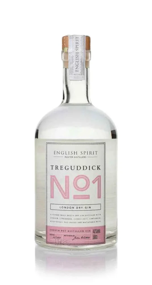 English Spirit Treguddick No.1 London Dry Gin | 500ML - Ginebra