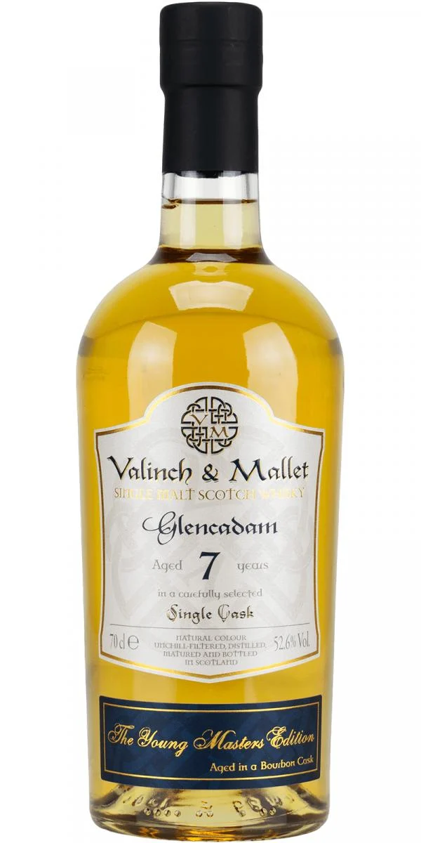 Glencadam 2011 (Valinch & Mallet) The Young Masters Edition 7 Year Old 2019 Release (Cask #19-0701) Single Malt Scotch Whisky | 700ML