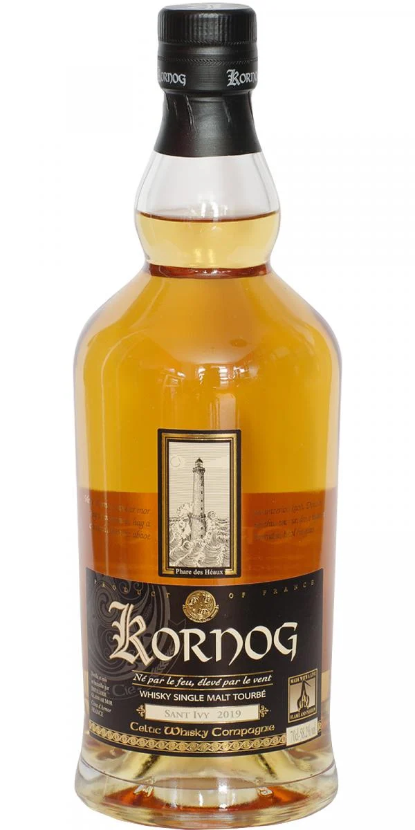 Kornog Sant Ivy 2019 Lanzamiento Whisky de malta única | 700ML