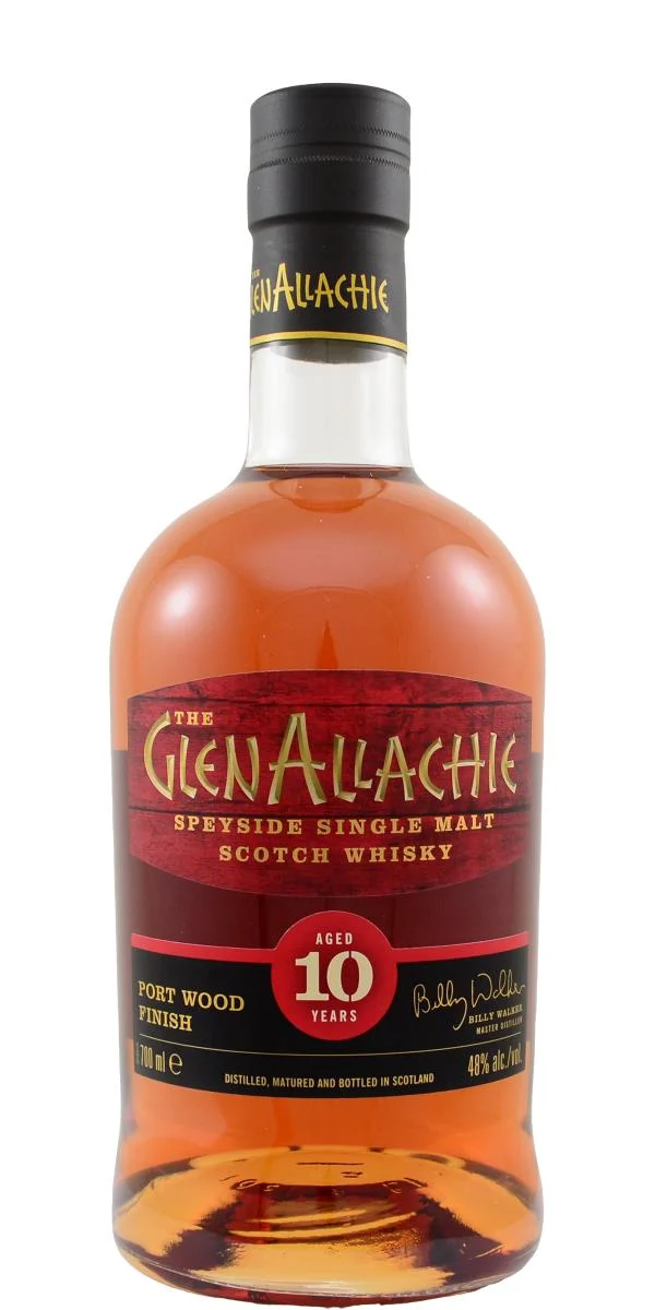 Glenallachie Wood Finish Series - Port 10 Year Old 2019 Release Single Malt Scotch Whisky | 700ML