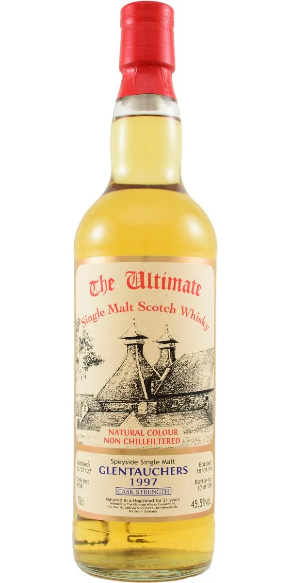 Glentauchers 1997 (van Wees) The Ultimate - Cask Strength 21 Year Old 2019 Release (Cask #4158) Single Malt Scotch Whisky | 700ML