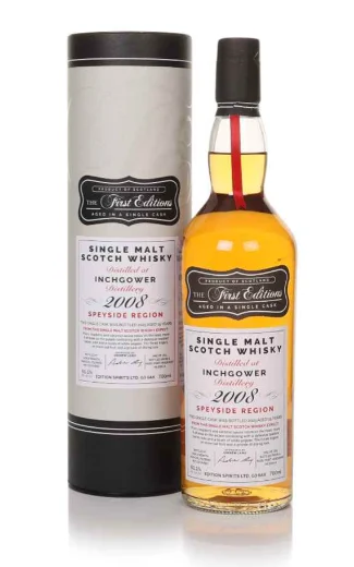 Inchgower 15 Year Old 2008 Cask #20614 The First Editions Hunter Laing Single Malt Scotch Whisky | 700ML - Whiskey