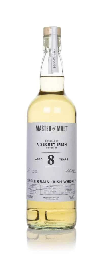 A Secret Irish Distillery 8 Year Old 2011 (Private Label) | 700ML - Whiskey