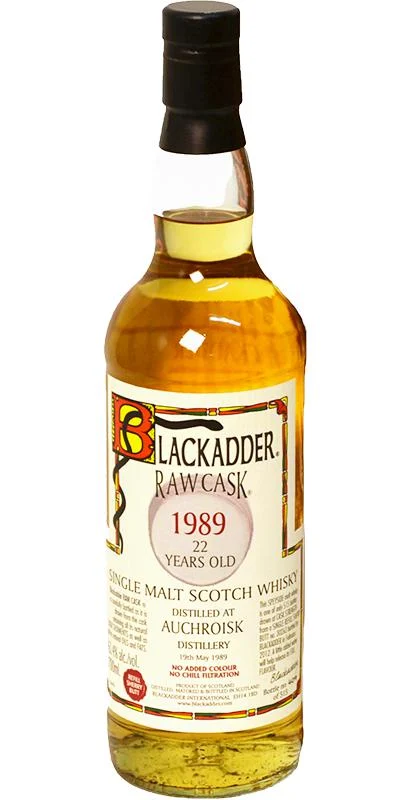 Auchroisk 22 Year Old Blackadder Raw Cask Single Malt Scotch Whisky