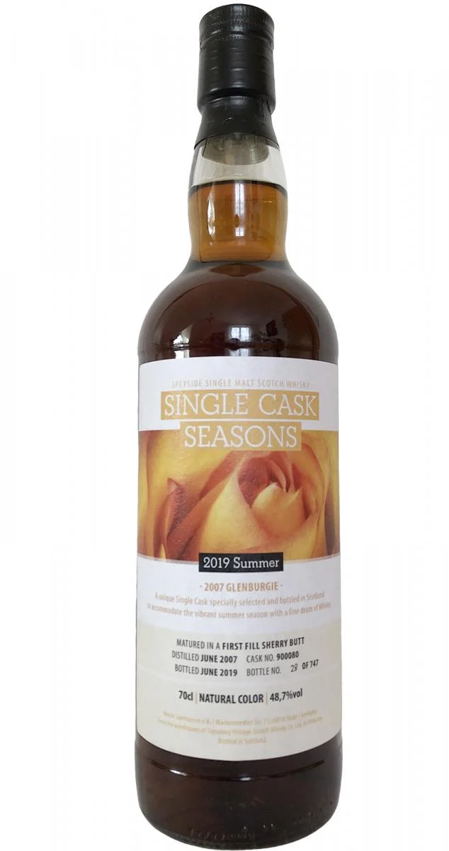 Glenburgie 2007 (Signatory Vintage) Single Cask Seasons - Summer 2019 Release (Cask #900080) Single Malt Scotch Whisky | 700ML