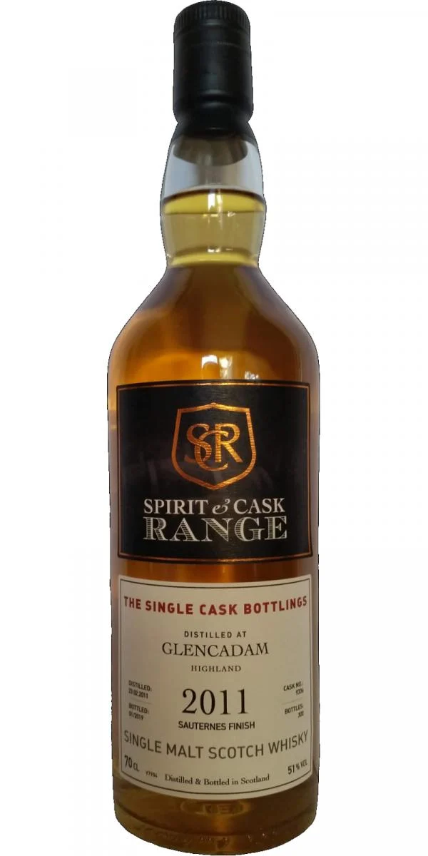 Glencadam 2011 (Whiskymax) Spirit & Cask Range 2019 Release (Cask #9336) Single Malt Scotch Whisky | 700ML - Whiskey