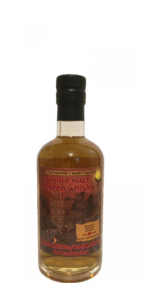 Mortlach Batch 9 (That Boutique-y Whisky Company) 20 Year Old 2019 Release Single Malt Scotch Whisky | 375ML