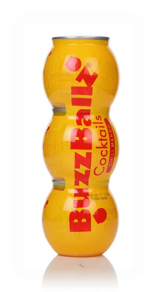 BuzzBallz Chili Mango | 3x200ML - Cocktail