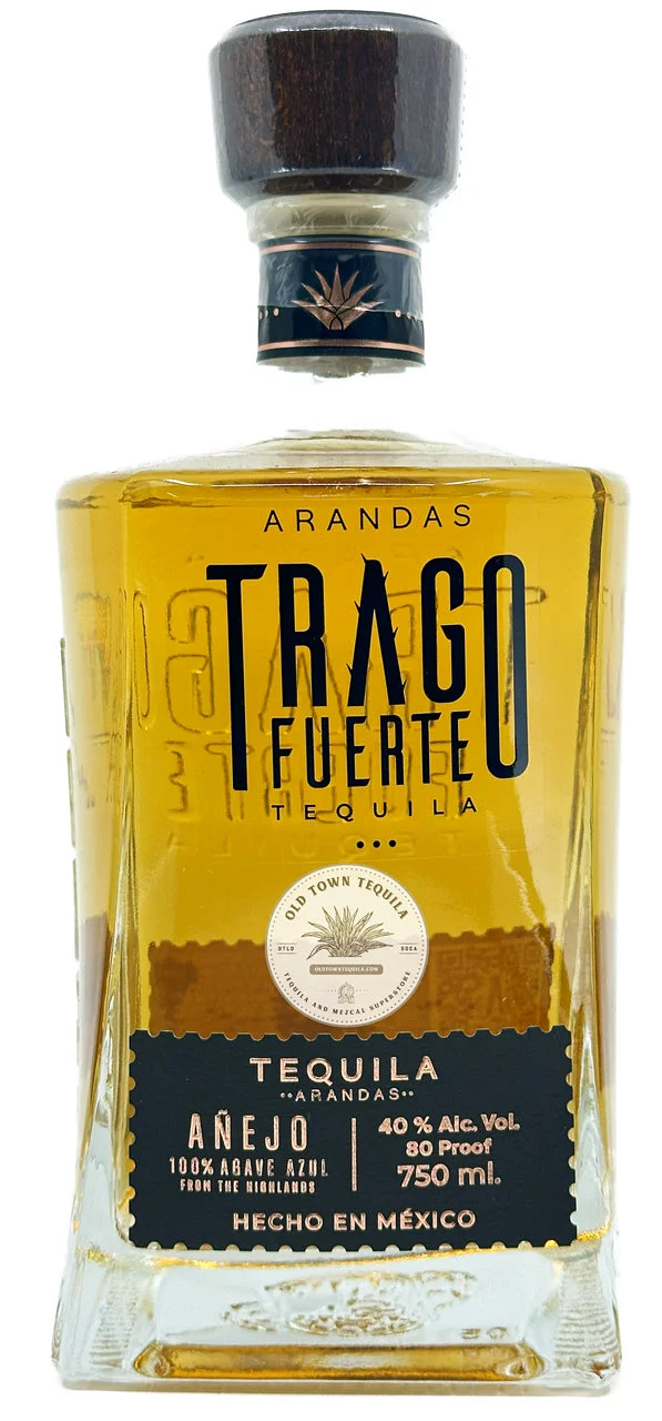 Arandas Trago Fuerte Anejo Tequila