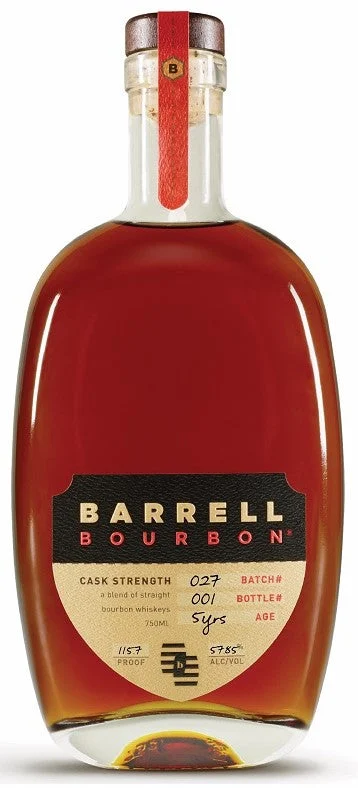 Barrell Batch 027 Cask Strength 5 Year Old Straight Bourbon - Whiskey