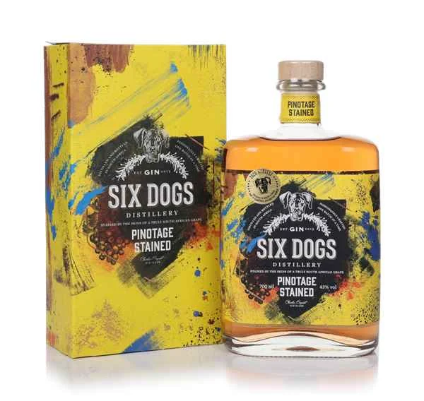 Six Dogs Pinotage Stained | 700ML - Gin