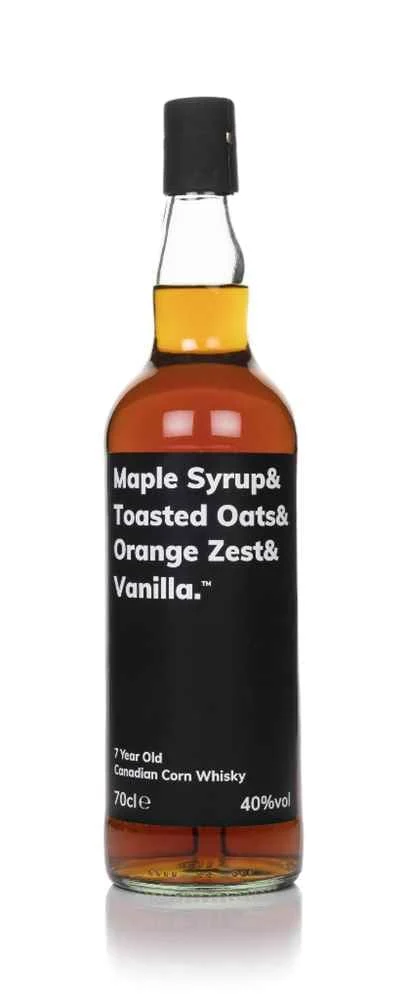 Maple Syrup & Toasted Oats & Orange Zest & Vanilla 7 Year Old | 700ML - Whiskey