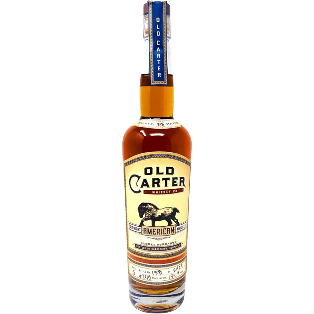 Whisky americano Old Carter de 13 años, lote n.º 4