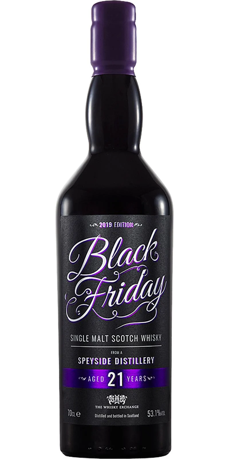 Black Friday (Elixir Distillers) 21 Year Old 2019 Edition Single Malt Scotch Whisky | 700ML - Whiskey