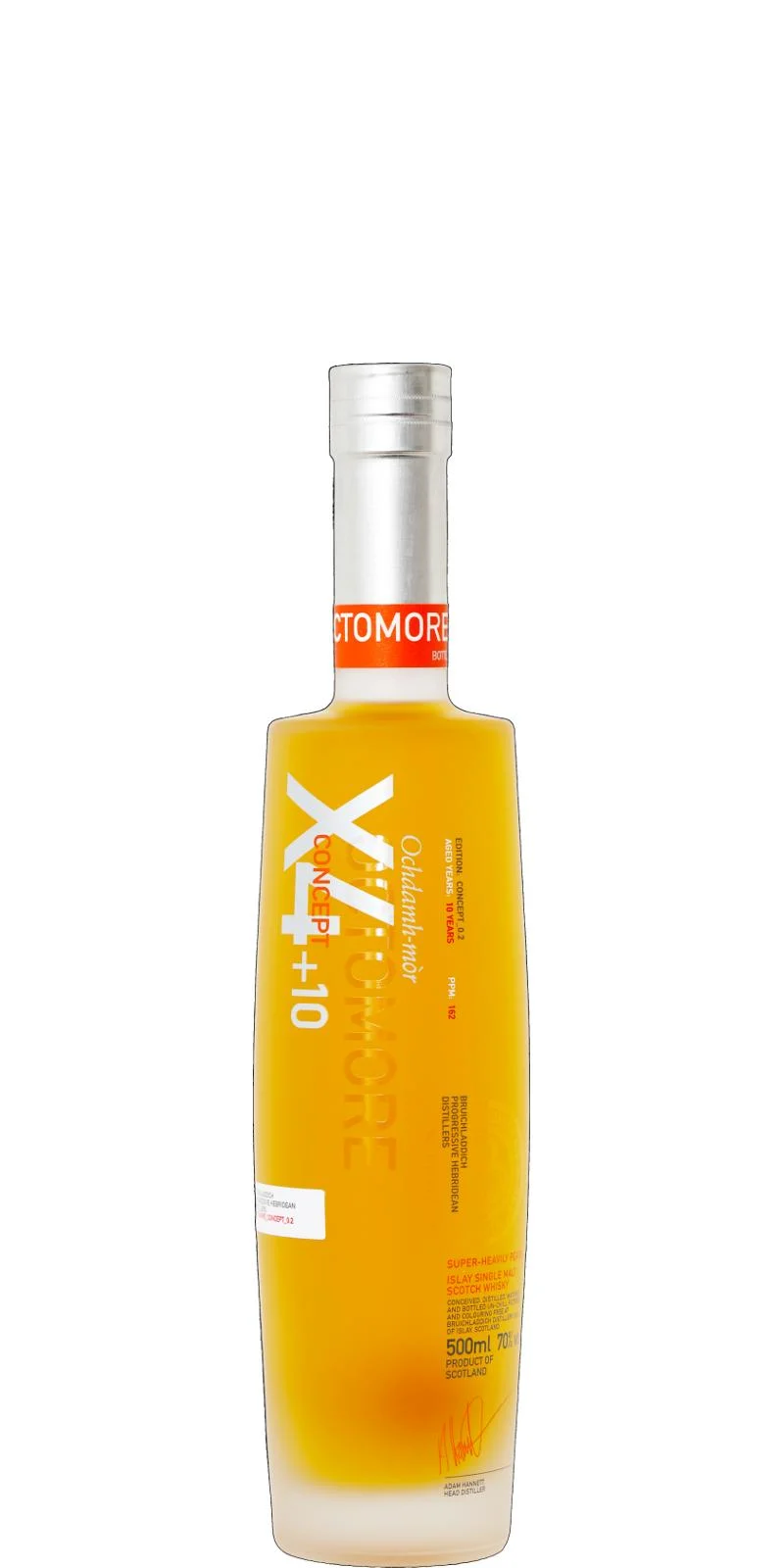 Octomore Edition X4+10 Concept 0.2 10 Year Old Whisky | 500ML - Whiskey