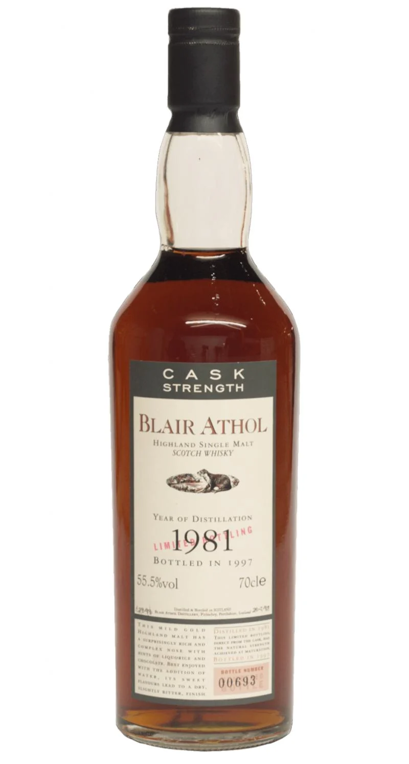 Blair Athol Flora & Fauna Cask Strength 1981 16 Year Old Whisky | 700ML - Whiskey