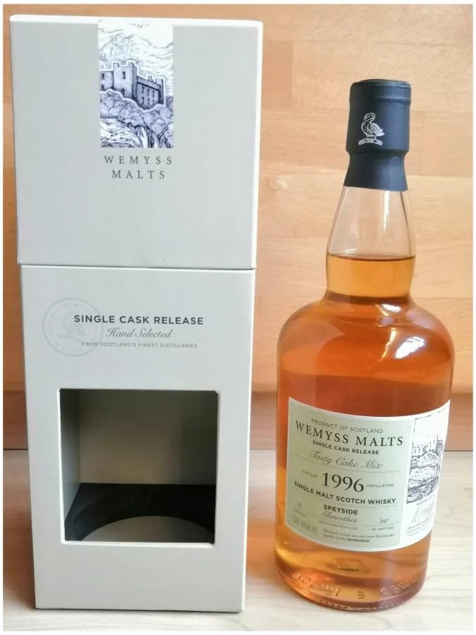 Glenrothes 1996 (Wemyss Malts) Tasty Cake Mix 23 Year Old 2019 Release Single Malt Scotch Whisky | 700ML - Whiskey