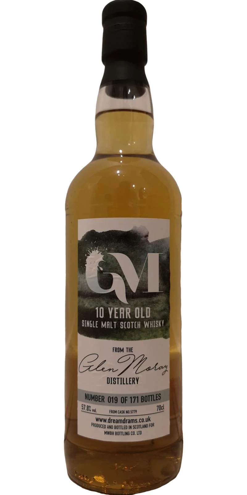 Glen Moray DrDr 2019 10 Year Old Release Single Malt Scotch Whisky | 700ML - Whiskey