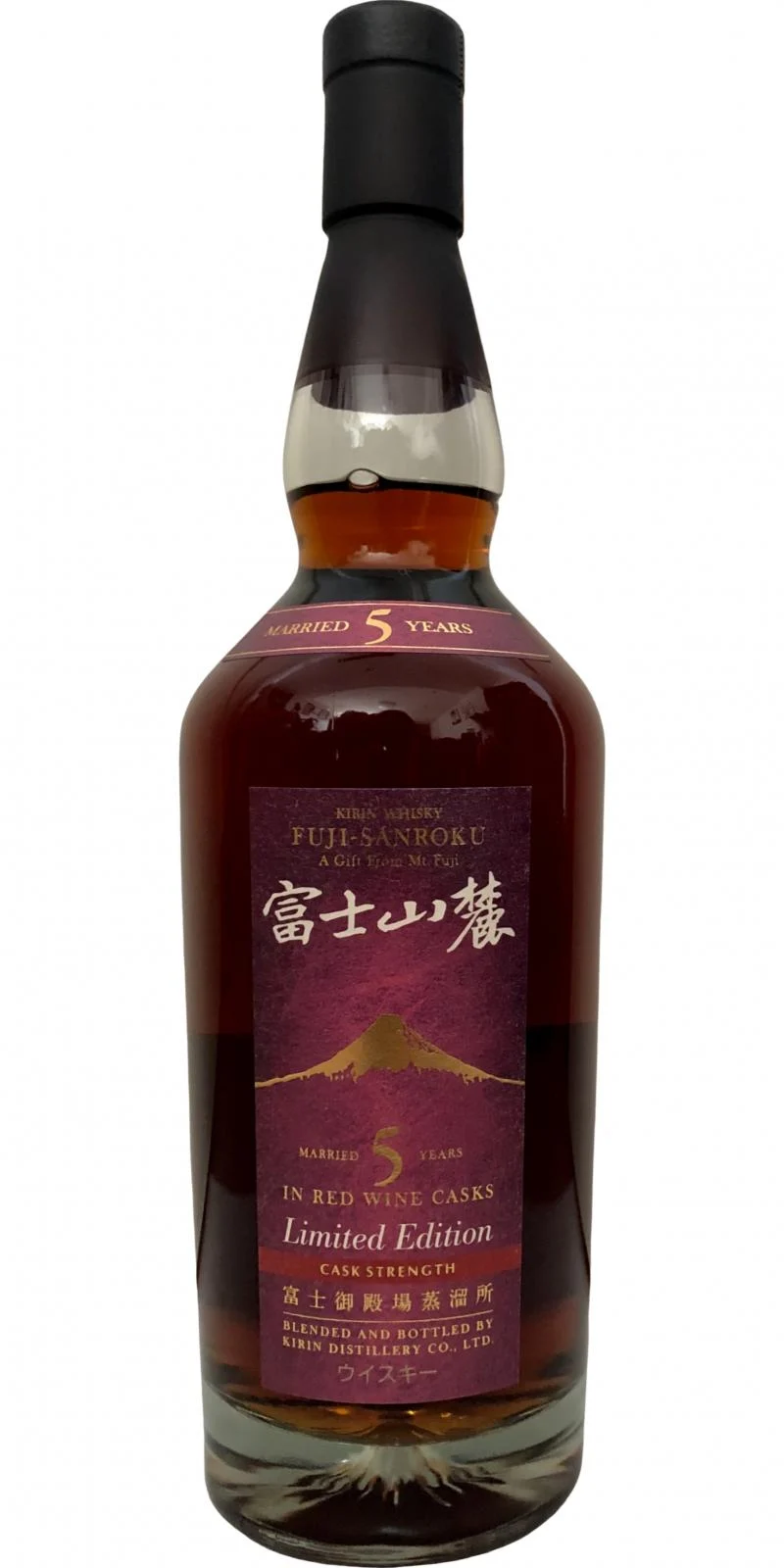 Fuji Gotemba Wine Cask Limited Edition 5 Year Old 2019 Release Blended Malt Whisky | 700ML - Whiskey