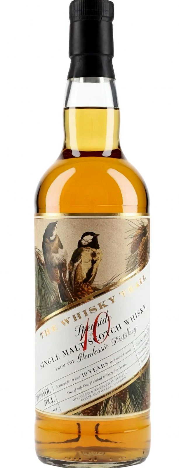 Glenlossie 2009 (Elixir Distillers) The Whisky Trail Birds Series (Cask #6431) 10 Year Old 2019 Release Single Malt Scotch Whisky | 700ML - Whiskey