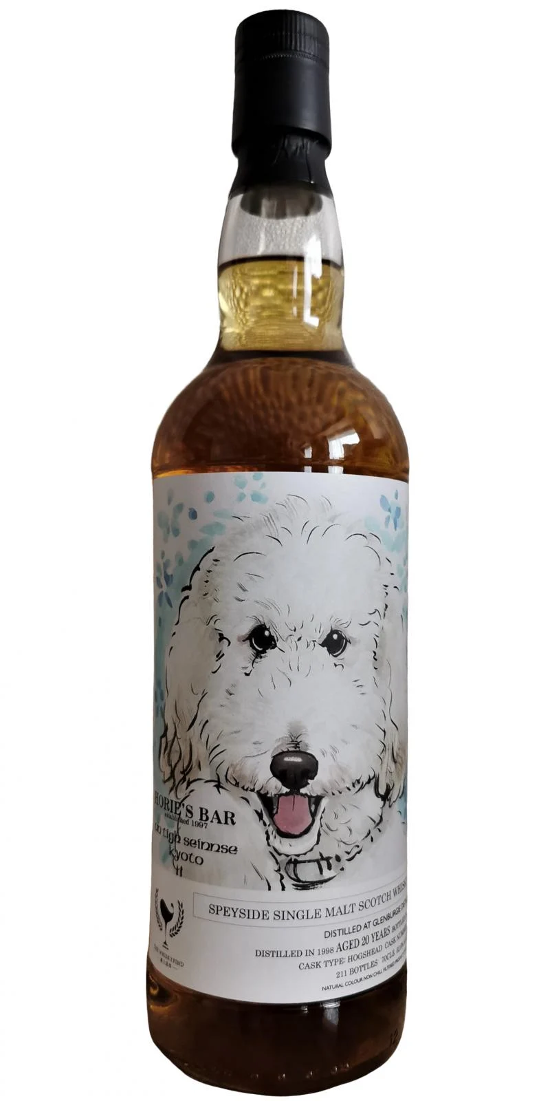Glenburgie 1998 (The Whiskyfind) Bar Talk 20 años Lanzamiento en 2019 (Cask #5010) Whisky escocés de malta única | 700ML
