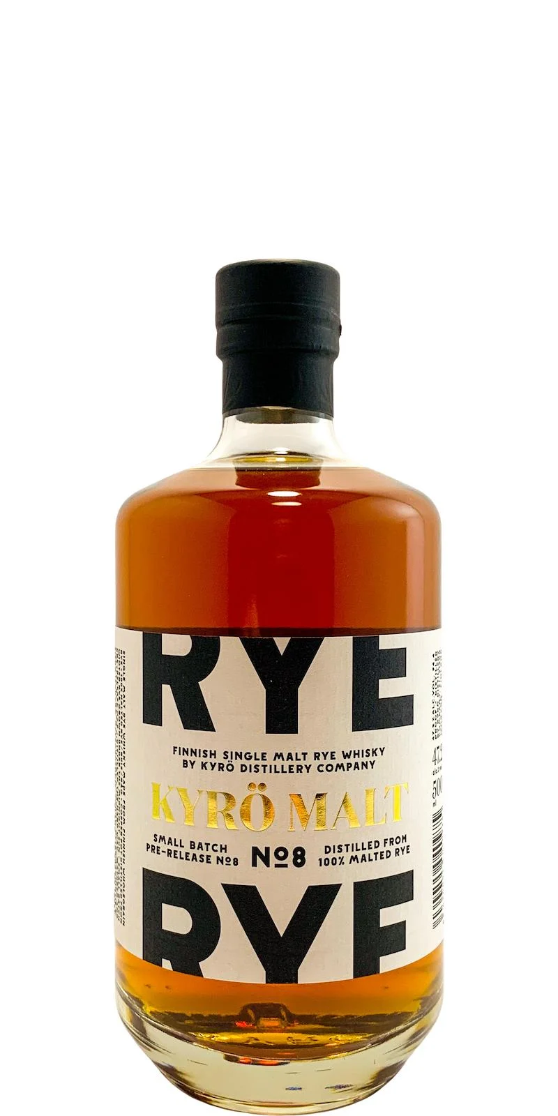 Kyro Release No. 8 (2019) Single Malt Rye Whisky | 500ML - Whiskey