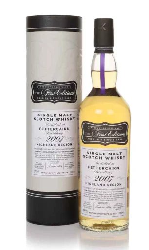 Fettercairn 16 Year Old 2007 Cask #20612 The First Editions Hunter Laing Single Malt Scotch Whisky | 700ML - Whiskey