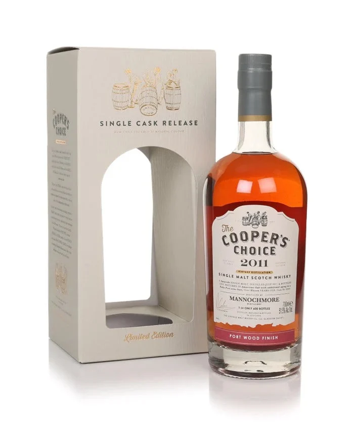 Mannochmore 2011 (The Vintage Malt Whisky Co Ltd.) Port Wood Finish Scotch Whisky | 700ML - Whiskey