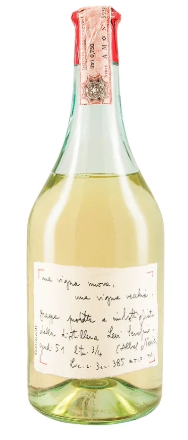 Romano Levi una Vigna Nuova una Vigna Vecchia Grappa