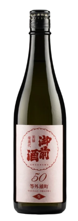 Gozenshu desvalido 50 Hamazake Nama | 720ML - Beneficio
