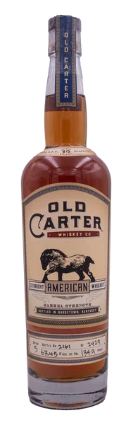 Old Carter 13 Year Old American Whiskey Batch #5
