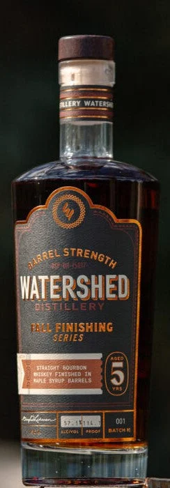 Watershed Distillery Fall Finishing Series: Bourbon Finished in Maple Syrup Barrels - Whiskey