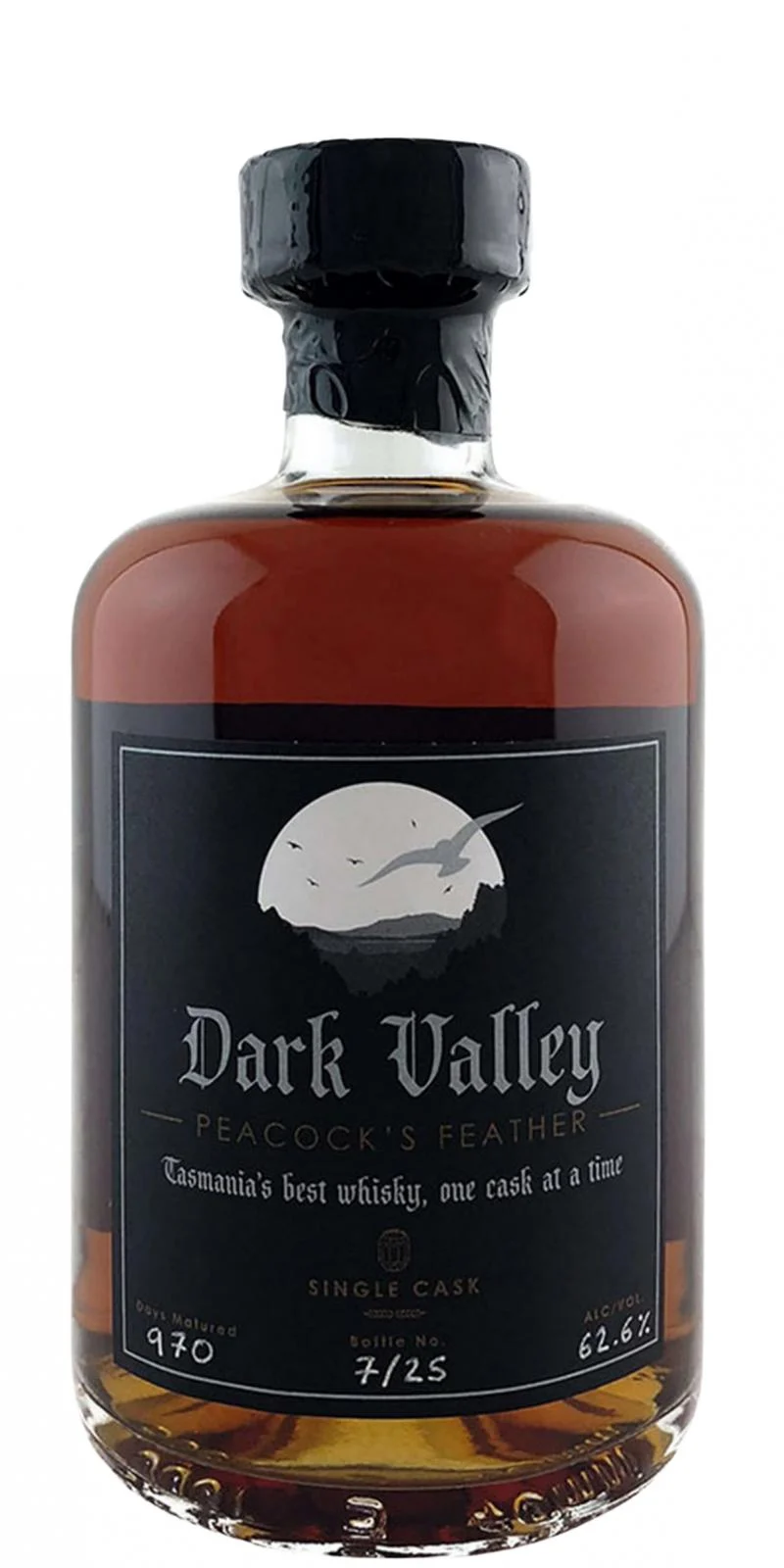 Dark Valley Peacock’s Feather DVW Single Cask Single Malt Whisky | 500ML - Whiskey
