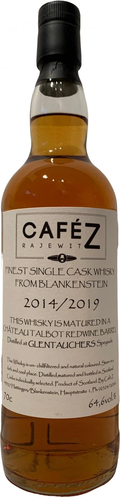 Glentauchers 2014 CZ Chateau Talbot 2019 Release Single Malt Scotch Whisky | 700ML - Whiskey