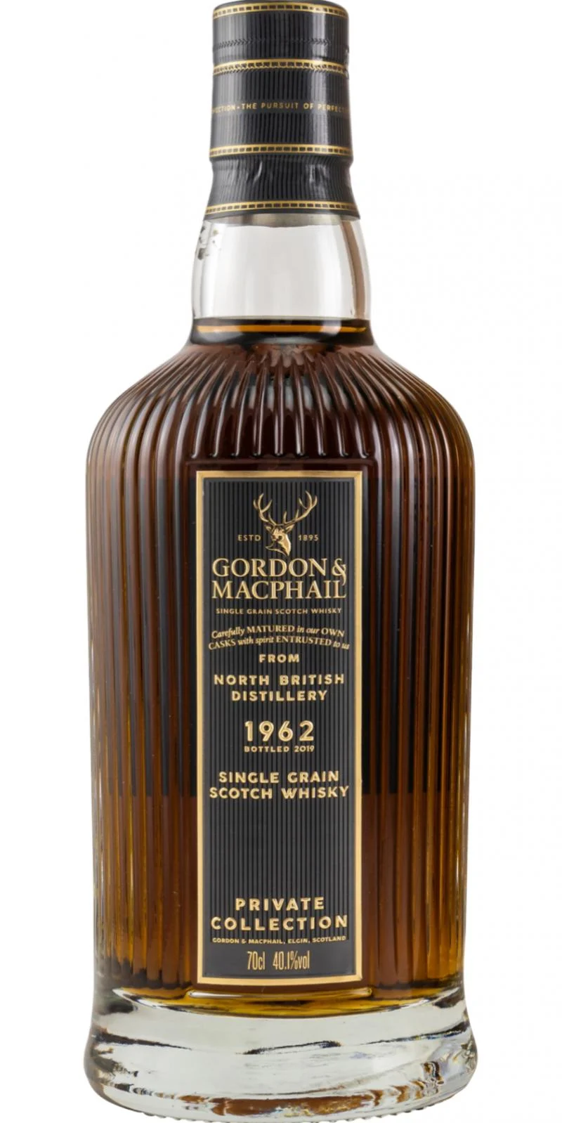 North British 1962 (Gordon & MacPhail) Private Collection (Cask #16926) 2019 Release Single Grain Scotch Whisky | 700ML - Whiskey