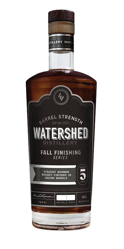 Watershed Distillery Fall Finishing Series: Bourbon Finished in Nocino Barrels - Whiskey