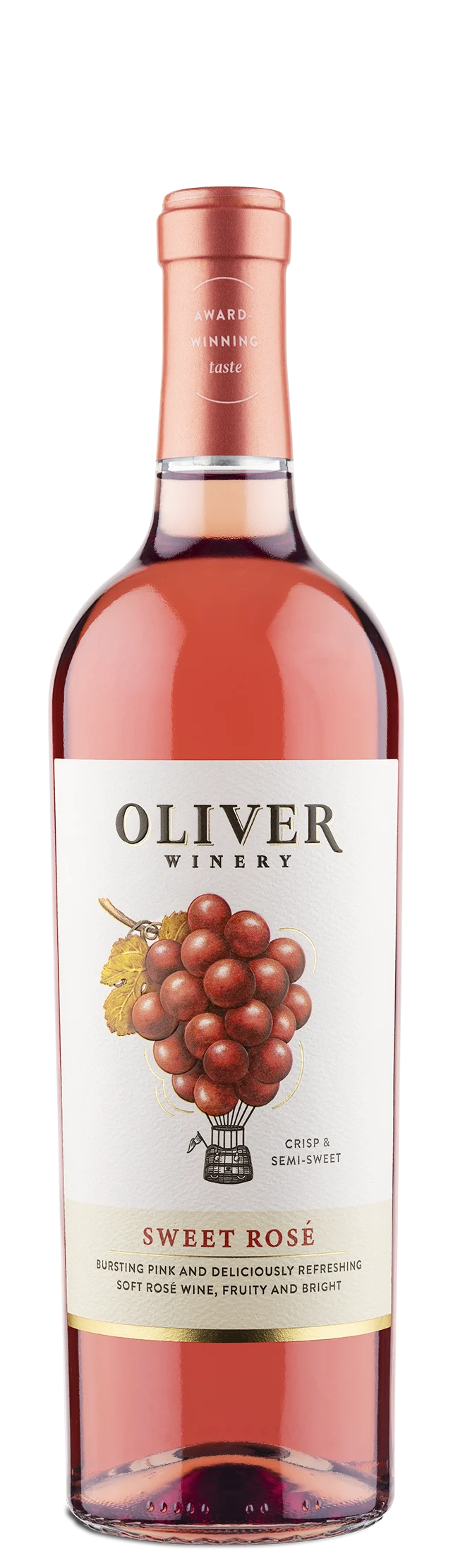 Oliver Winery | Soft Wine Collection Sweet Rose - NV