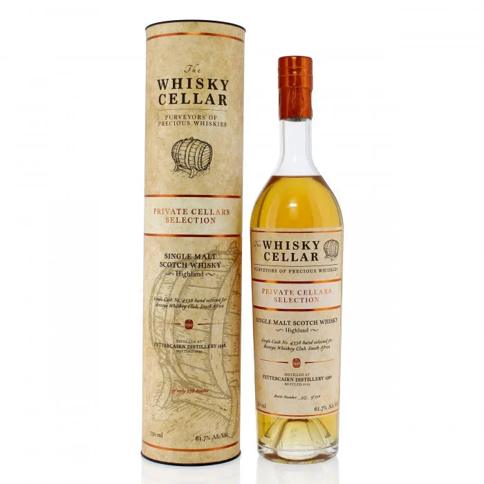 Fettercairn 1996 TWCe Private Cellars Selection (Cask #4336) 2019 Release Single Malt Scotch Whisky - Whiskey
