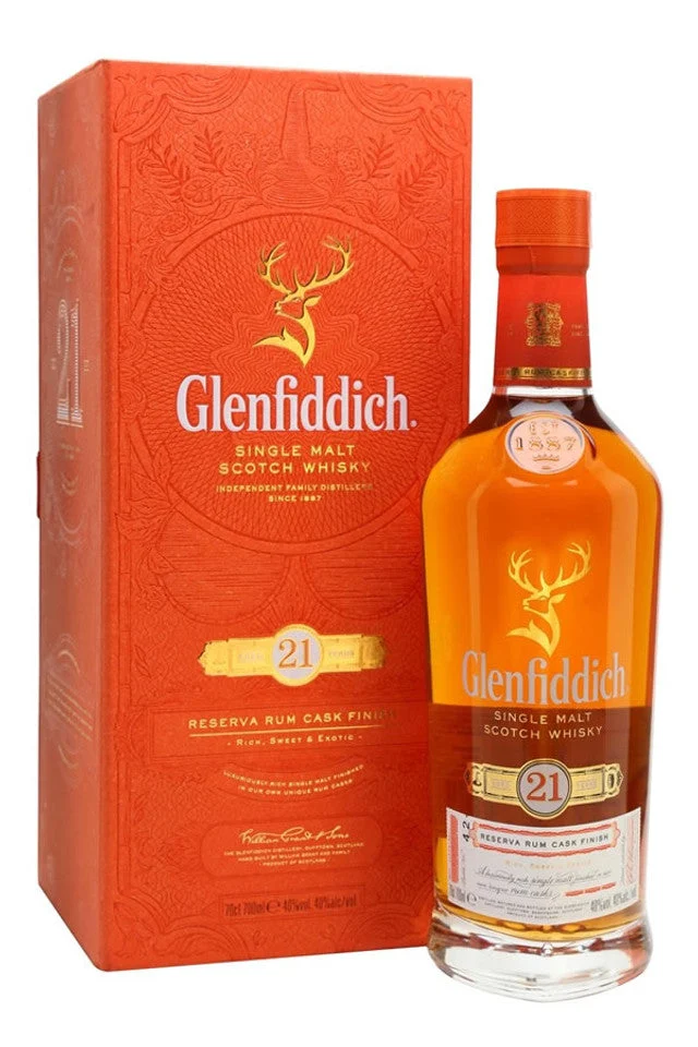 Glenfiddich 21 Year Old Reserva Rum Cask Finish - Whiskey