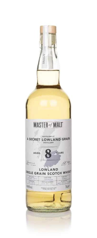 A Secret Lowland Grain 8 Year Old 2011 (Private Label) | 700ML - Whiskey