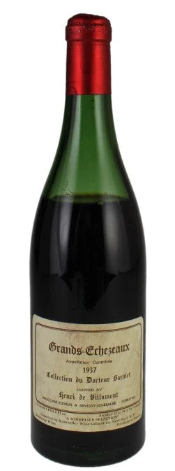 1937 | Henri de Villamont | Grands Echezeaux Dr Barolet - Wine