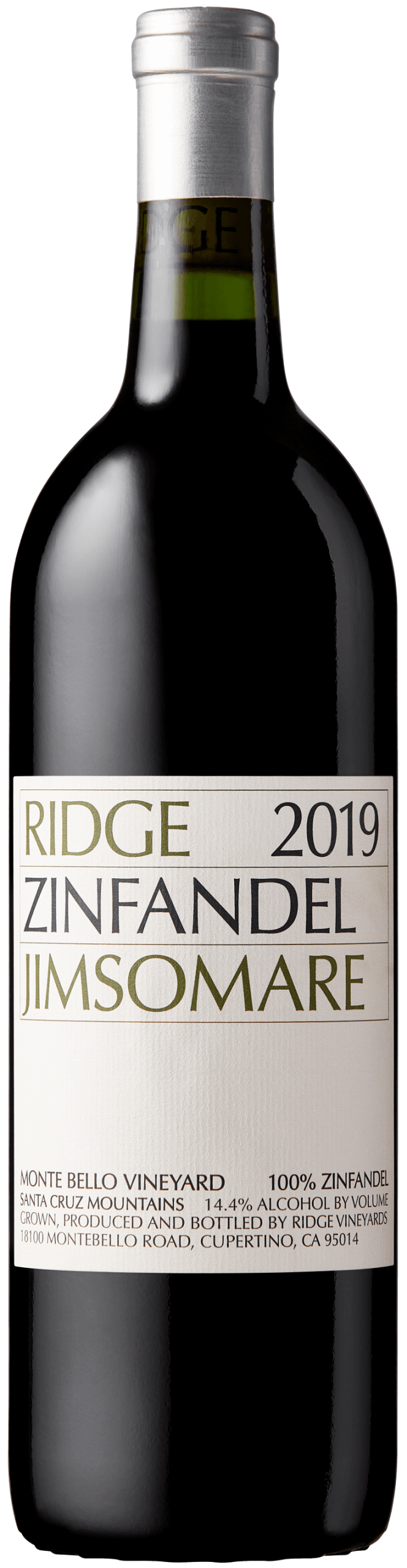 2019 | Ridge Vineyards | Jimsomare Vineyard Zinfandel - Wine