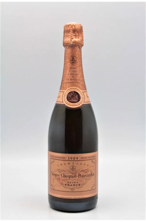 1989 | Veuve Clicquot | Ponsardin Vintage Brut Rose - Wine
