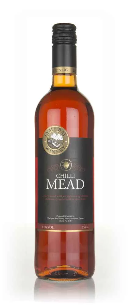 Hidromiel con chile de la bodega Lyme Bay - Aguamiel