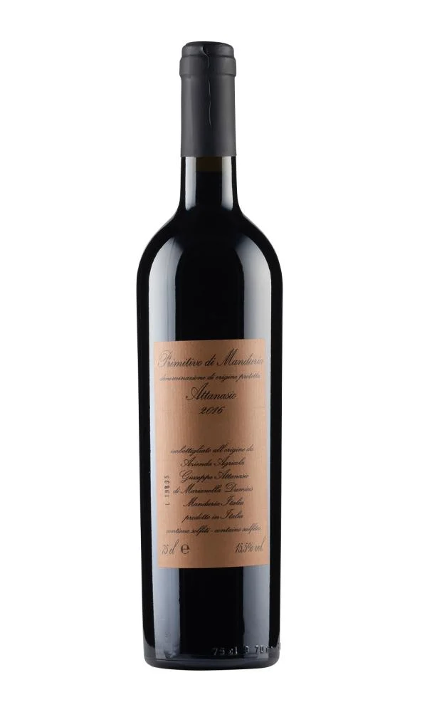2016 | Azienda Agricola Giuseppe Attanasio | Primitivo di Manduria - Wine