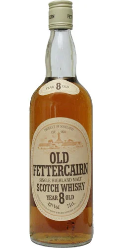 Fettercairn 8 Year Old Single Highland Single Malt - Whiskey