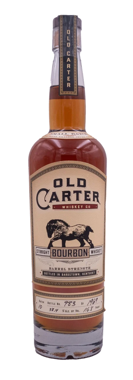 Old Carter Straight Bourbon Whiskey Batch #10
