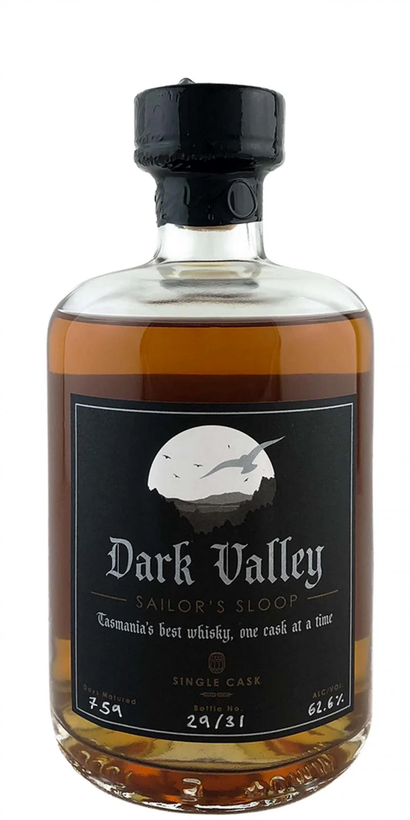 Dark Valley Sailor’s Sloop DVW Single Cask Single Malt Whisky | 500ML - Whiskey